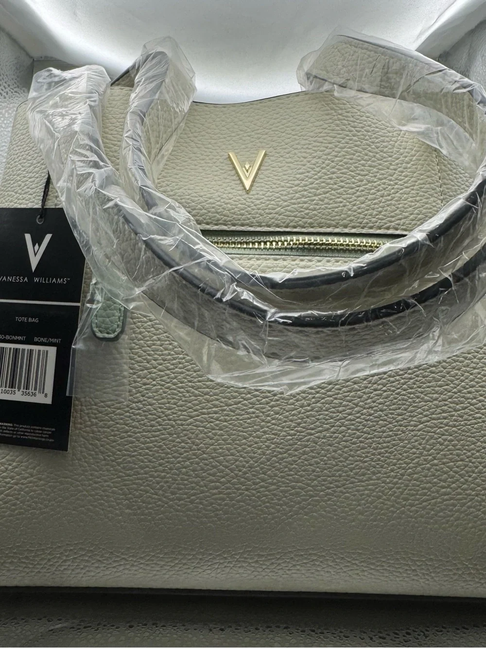 Sage Tote Bag - Pebbled Leather